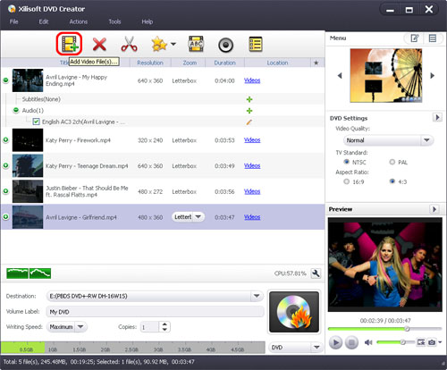 video dvd creator software