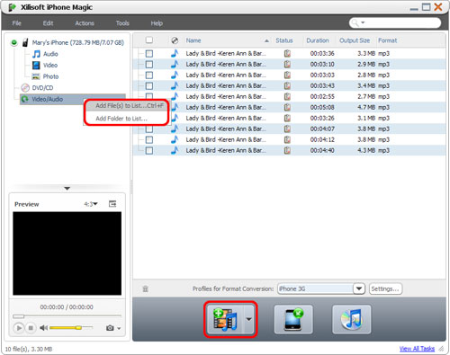 How to transfer iPhone files