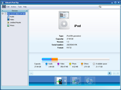 Xilisoft iPod Rip tutorial - How to use Xilisoft iPod Rip