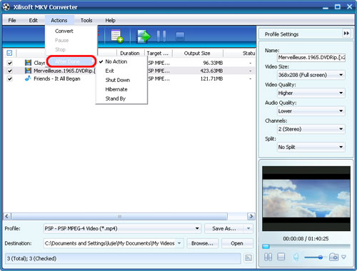 Xilisoft MKV Converter