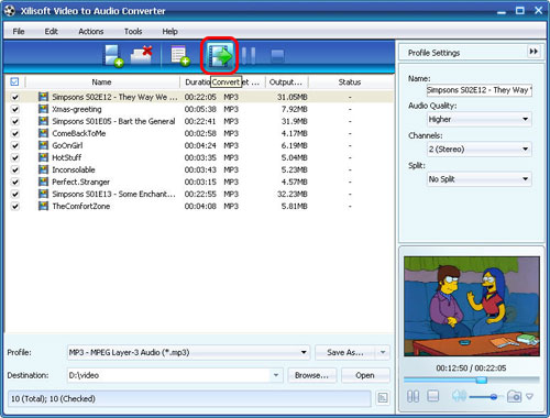 Xilisoft Video to Audio Converter