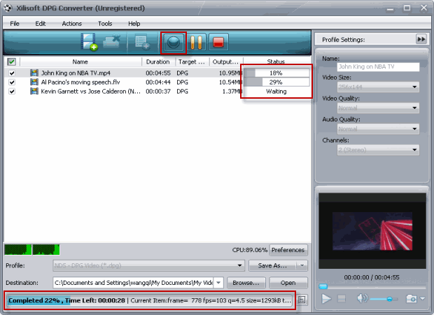 dpg converter, convert mpeg to dpg, dpg tools, how to convert movies to dpg